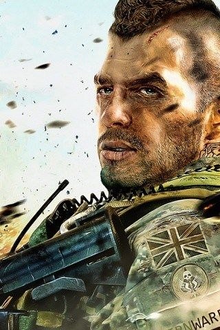 Джон Соуп МакТавиш (John Soap MacTavish) герой и воин серии игр Call of Duty