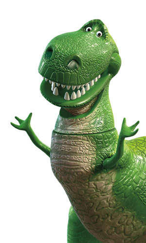Динозавр Рекс из мультфильма "История игрушек"
