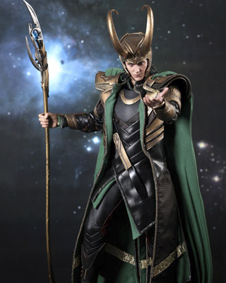 Бог Локи (Loki) из фантастического фильма Тор.
