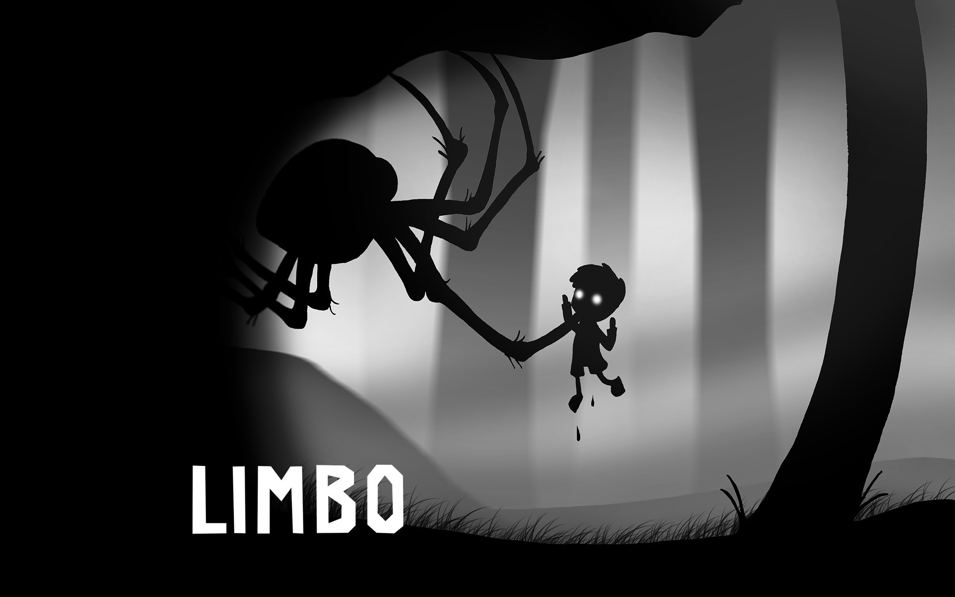 Паук из игры Лимбо