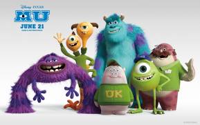 Картинка Обои из мультфильма Корпорация монстров (Monsters, Inc)